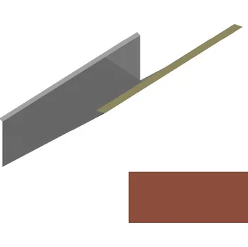 Střešní lemovaní Lemování ke komínu vrchní RS416V-60 PU 50 MAX MM133 cihlová