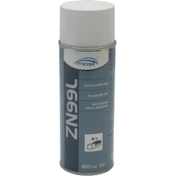 Svářečka Antikorozní zinkový sprej světlý ZN99L MOST 400 ml