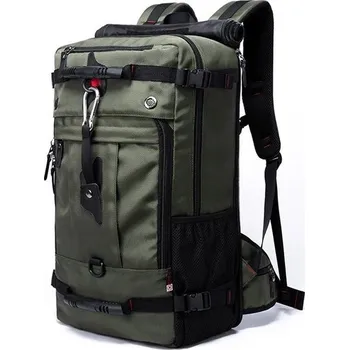 Kaka turistický outdoor batoh Skadar Zelený 40-50L, Velikost XL (PLUS LARGE) Kaka 97k-cube