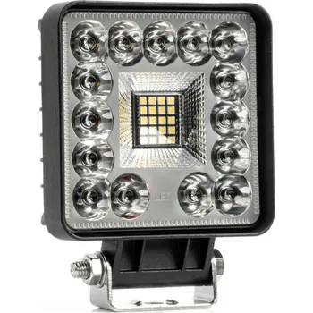 Osvětlení automobilu LED pracovní světlo 9-36V 96W 8000lm 110x110x38mm