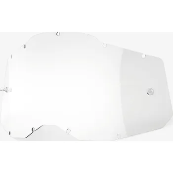 Motocyklové brýle plexi Racecraft 2/Accuri 2/Strata 2, 100% - USA (čiré, Anti-fog)