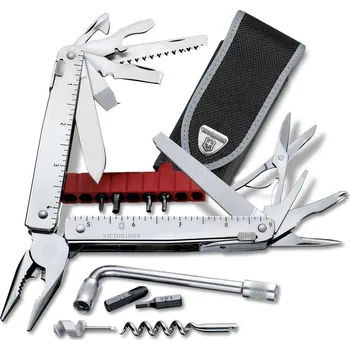 Multifunkční nůž Victorinox SWISS TOOL CS Plus, s vývrtkou 3.0338.N