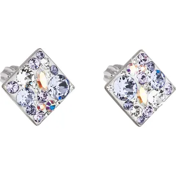 Náušnice Stříbrné náušnice Swarovski,