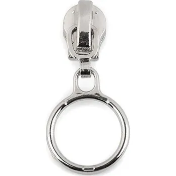 Zip Jezdec ke spirálovým zipům No 5 s kroužkem