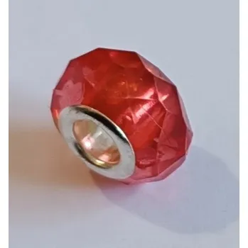 Přívěsek miXL.cz Korálek s velkým průvlekem - Červená