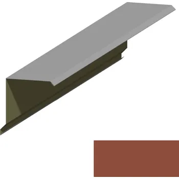 Střešní lemovaní Lemování okraje RS312Q PU 50 MAX MM133 cihlová