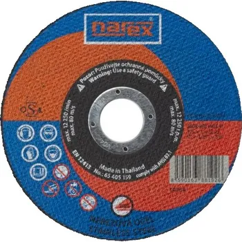 Řezný kotouč Řezný kotouč 2v1 pro řezání běžné a ušlechtilé oceli NAREX SET RK ø 125×1×22.2 A 60R-BFB INOX 41