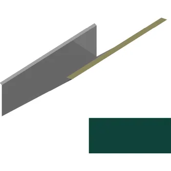 Střecha Lemování ke komínu vrchní RS416V-60 SP&nbsp;25 RAL 6005 zelená