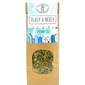 Čaj Bylinný čaj Vlasy a nehty - 50g - Bylinářství U Chytré horákyně