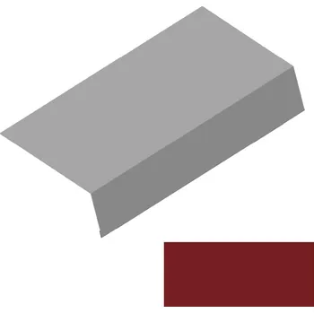 Okapový plech RS250S-135 SP 25 RAL 3011 červenohnědá