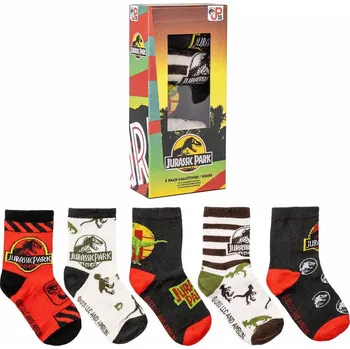 CERDA Ponožky JURSKÝ PARK 5packs, vel. 27/30