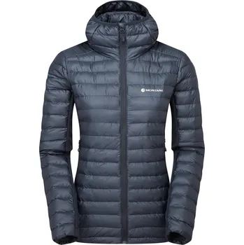 Dámská softshellová bunda MONTANE W Icarus Lite Hoodie Eclipseblue varianta: EUR38/S