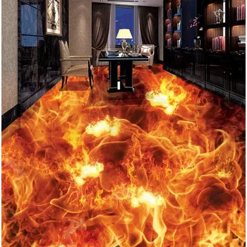 Fototapeta Solution Media 3D tapeta na podlahu - Oheň MU642