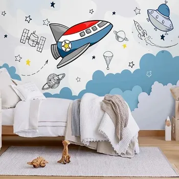 Fototapeta Solution Media 3D tapety - Raketa MU4183 6 - Samolepící tapeta - 380-450g/m2