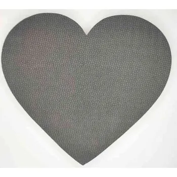 Pěnové srdce šedé EVA Toyformat - Malý Génius srd_gry