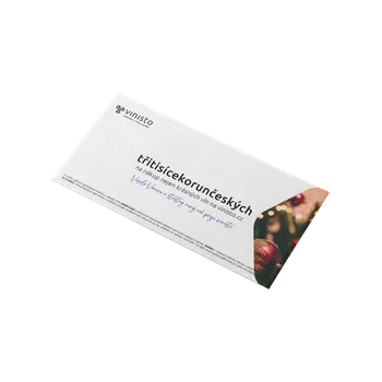 Dárkový potravinový koš Vánoční elektronický dárkový poukaz vinisto.cz v hodnotě 3000 Kč