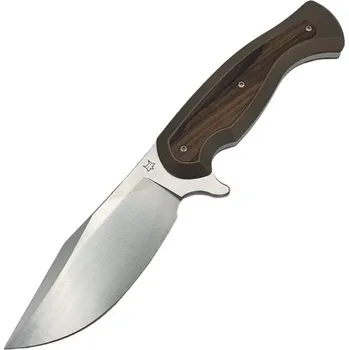 kapesní nůž Fox Knives Eastwood Tiger Fixed FX-106 TIZW GUDY VAN POPPEL Design – Elmax/Titan/Ziricote
