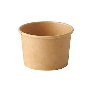 Jednorázové nádobí Dresinková miska papírová kraft Pure 45ml Ø60mm 50ks