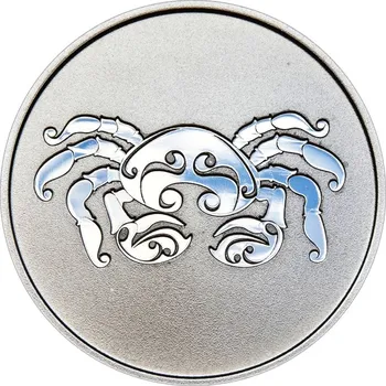 Znamení zvěrokruhu RAK - stříbrná medaile