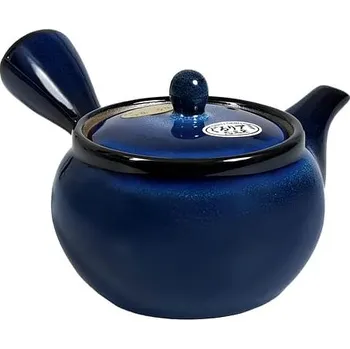 Konvice na čaj imago Japonská čajová konvička Kyusu, modrá 360ml