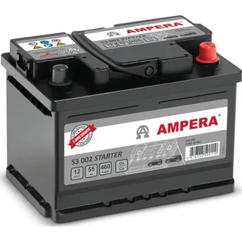 Autobaterie Ampera S3 Starter 12V 55Ah 470A 55535