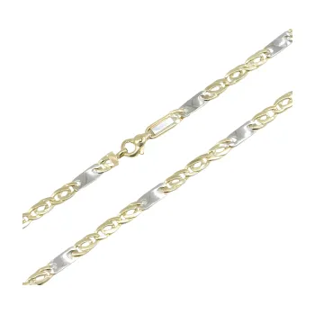 Řetízek Zlatý řetízek bicolor PATTIC AU 585/1000 9,90 gr BA192402-50