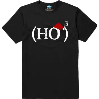 Pánské tričko Pánské tričko HO na třetí – Santova Rovnice (Velikost: M, Barva: Černá)