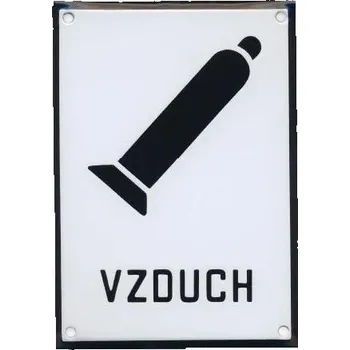 VZDUCH 150x210mm - smaltovaná tabulka