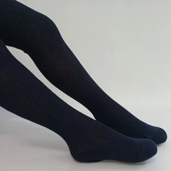 TREPON Klasické, kvalitní dětské punčocháče 100% bavlna, tmavě modré Velikost: 92-98