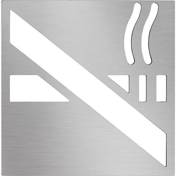 Koupelnový nábytek Bemeta Ikona – Kouření zakázáno, čtverec, mat 111022055