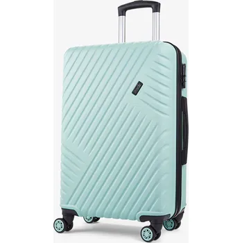 Cestovní kufr ROCK Santiago M ABS - světle zelená