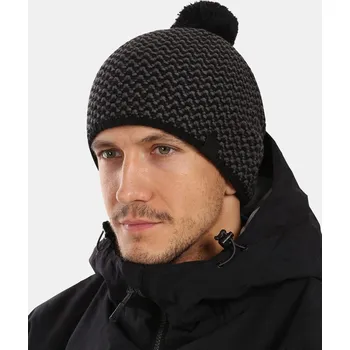 Čepice Kilpi Paulo-M černá pánská zimní čepice