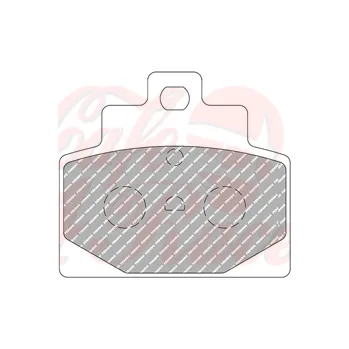 Brzdová destička FERODO Brzdové obložení FDB 2277 AG