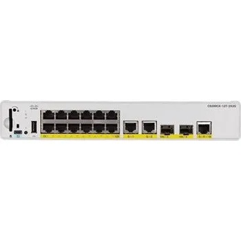 Síťový prvek Cisco Catalyst 9200CX - Network Essentials - přepínač - kompaktní - L3 - řízený - 12 x 1000Base-T + 3 x 1000Base-T + 2 x (C9200CX-12T-2X2G-E)