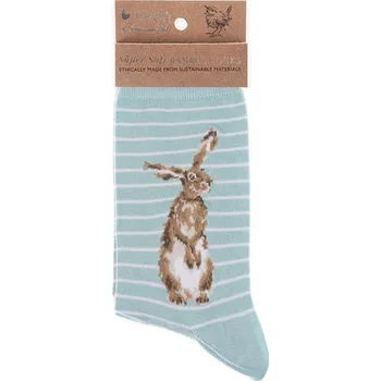 Dámské ponožky Wrendale Designs Dámské ponožky Wrendale Designs "Hare and the Bee" - Zajíc