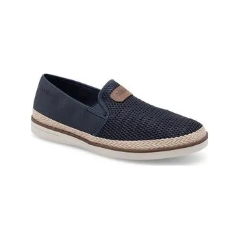 Pánské mokasíny Espadrilky Rieker B2366-14 Modrá 44
