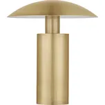 Zlatá kovová stolní LED lampa Nova Luce Karpos