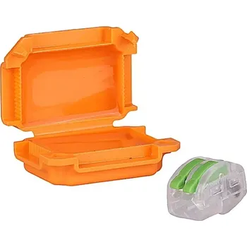 Tracon BOXW1 Vodotěsná plastová krabice, oranžová 41x28x19mm, IPX8 (Tracon BOXW1)