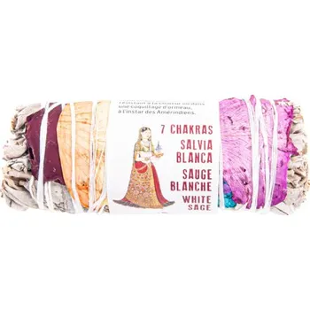 Vonná tyčinka Botanic White Sage 7 Chakras - Vykuřovadlo 1 ks