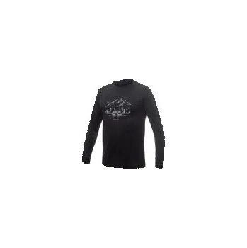 Oblečení a móda SENSOR MERINO ACTIVE VAN LIFE pánské triko dl.rukáv černá L; Černá triko + DÁREK DLE VÝBĚRU!