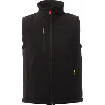 pracovní vesta Pánská pracovní vesta Payper GALE PAD VEST Barva: Černá/ Černá, Velikost: 5XL Zateplená pracovní vesta