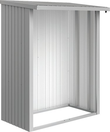 Zadní stěna Biohort WoodStock- stříbrná Velikost: 150 35012