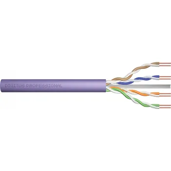 Síťový kabel Digitus DK-1614-VH-5 síťový kabel Fialová 500 m Cat6 U/UTP (UTP)