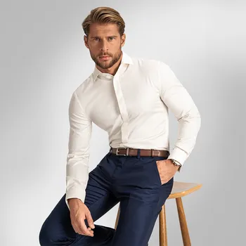 Pánská košile Pánská košile BANDI, model SLIM THEODUX Cremo