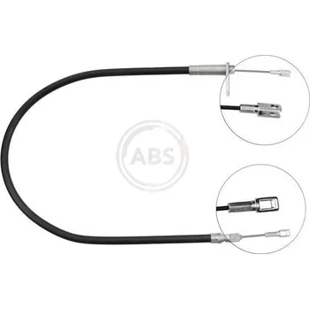 Lanko parkovací brzdy Tažné lanko, parkovací brzda A.B.S. K17178