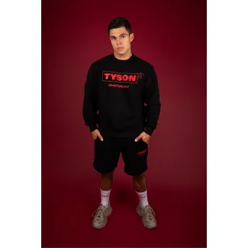 Tyson 2.0 teplákové šortky černé vel. XL (Objevte jedinečnou kombinaci komfortu, odolnosti a stylu s oblečením Tyson 2.0, inspirovaným legendárním Mikem Tysonem.)