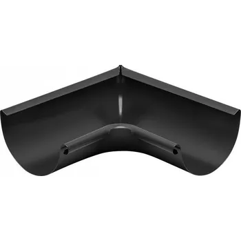okap KJG Roh vnitřní 90° pozink + barva, r.š.250 mm Barva: RAL 9005 Intenzivní černá