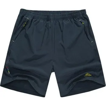 Sportovní pánské šortky outdoor nadměrné velikosti Barva: Tmavě Šedá, Velikost: 4XL