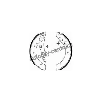 Brzdová čelist Sada brzdových čelistí TRW GS8108 - PEUGEOT TALBOT