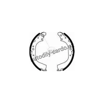 Brzdová čelist Sada brzdových čelistí TRW GS8601 - TOYOTA